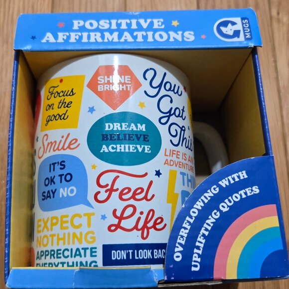 Hacche Other - NWT Mug Positive Affirmations